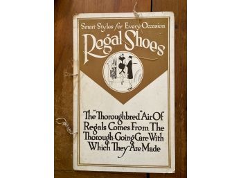 Vintage 'REGAL SHOES' Advertisin Sign