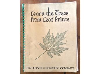 Book 'Learn The Trees From Leaf Prints'