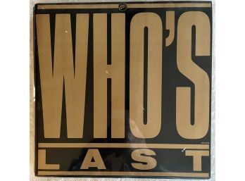 The Who -  Who's Last -