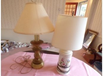 Lot Of Two Lamps