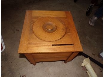 Cute Oak Potty Commode Refinished