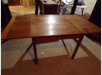 Maple Table With Cherry Finish