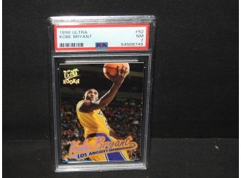 Graded NEAR MINT 1996 Fleer Ultra Kobe Bryant ROOKIE Basketball Card