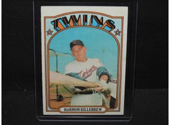 1972 Topps Harmon Killebrew Baseball Card