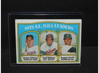 1972 Topps Frank Robinson Baseball Card