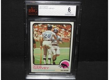 Graded EX To MINT 1973 Topps Steve Garvey Baseball Card