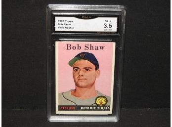 Graded VG 1958 Topps Bob Shaw Baseball Card