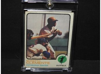 1973 Topps Roberto Clemente Baseball Card