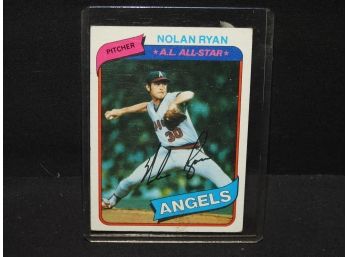 1980 Topps Nolan Ryan Baseball Card