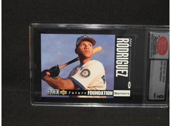 Graded MINT 1994 Upper Deck Alex Rodriguez ROOKIE Baseball Card