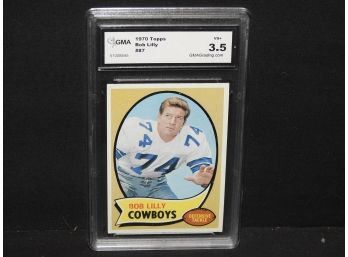 Graded VERY GOOD 1970 Topps Bob Lilly Football Card