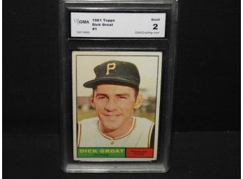 Graded GOOD 1961 Topps Dick Groat Baseball Card