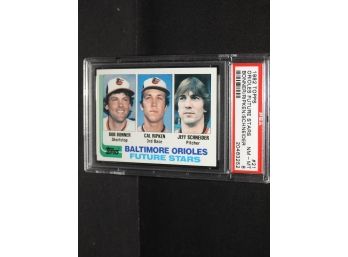 Graded NM MINT 1982 Topps Cal Ripken Jr ROOKIE Baseball Card