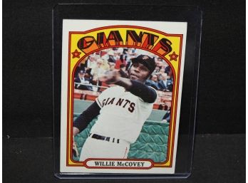 1972 Topps Willie McCovey Baseball Card