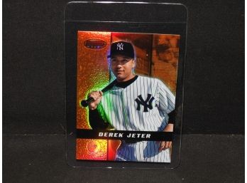 2000 Bowmans Best Derek Jeter REFRACTOR Baseball Card