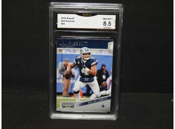 Graded NM MINT 2018 Dak Prescott Football Card