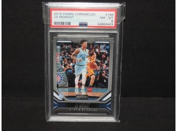 Graded NM MINT 2019 Panini Chronicles Ja Morant ROOKIE Basketball Card