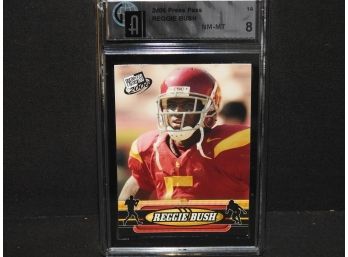 Graded NM MINT 2006 Reggie Bush ROOKIE Football Card