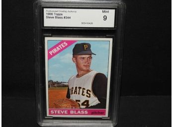 Graded MINT 1988 Topps  Steve Blass Baseball Card