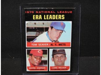 1971 Topps Tom Seaver Baseball Card