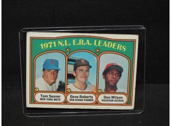 1972 Topps Tom Seaver Baseball Card