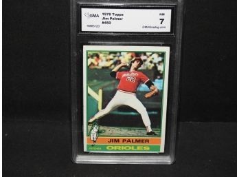 Graded Near MINT 1976 Topps Jim Palmer Baseball Card