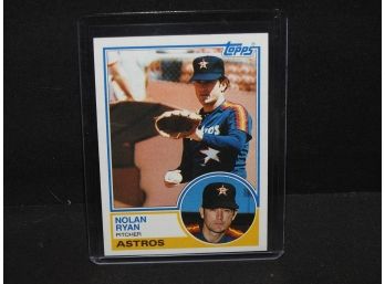 1983 Topps Nolan Ryan Baseball Card