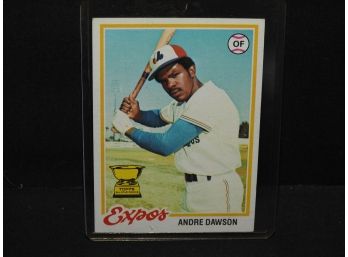 1978 Topps Andre Dawson ROOKIE Baseball Card