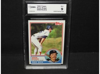 Graded MINT 1983 Topps Wade Boggs ROOKIE Baseball Card