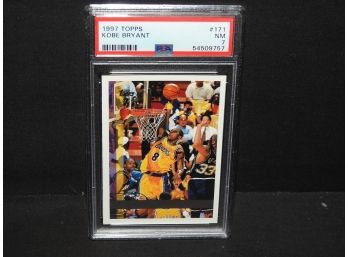 Graded NEAR MINT 1997 Topps Kobe Bryant Basketball Card