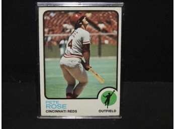 1973 Topps Pete Rose Baseball Card