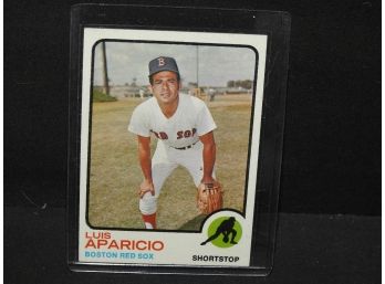 1973 Topps Luis Aparicio Baseball Card