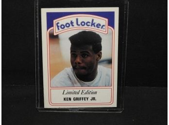 RARE 1991 Foot Locker Ken Griffey Jr Baseball Card