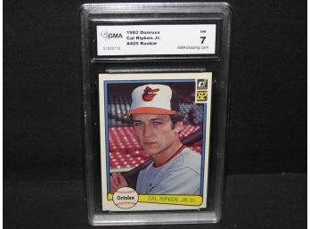 Graded NEAR MINT 1982 Donruss Cal Ripken Jr ROOKIE RARE Baseball Card