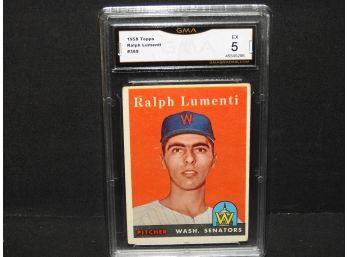 Graded EX 1968 Topps Ralph Lumenti Baseball Card