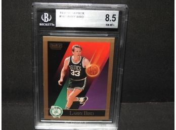 Graded NEAR MINT 1990 Skybox Larry Bird Basketball Card