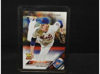 2016 Topps Noah Syndergaard ROOKIE Baseball Card