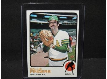 1973 Topps Rollie Fingers Baseball Card