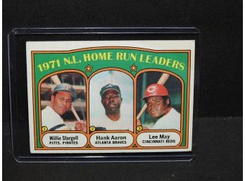 1972 Topps Hank Aaron Baseball Card