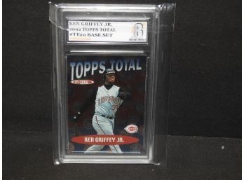 Graded NEAR MINT 2002 Topps Total Ken Griffey Jr Baseball Card