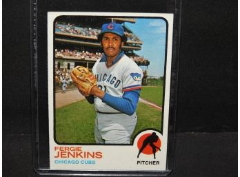 1973 Topps Fergie Jenkins Baseball Card