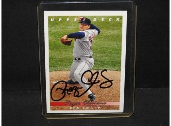 Autographed Roger Clemens 1993 Upper Deck Baseball Card