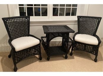 3-piece Wicker Rattan Set Purchased In Nyc