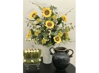 Beautiful Floral  Table Accent Pieces And More