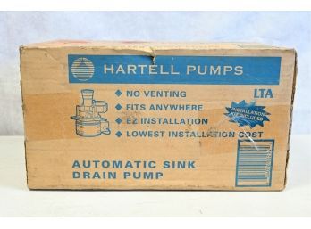 Hartell Laundry Tray Pump LTA-1