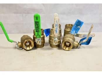 1 1/4' Brass Ball Valves