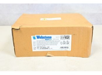 Webstone 44443WPR Tankless Water Heater Service Valve Kit 3/4 FIP UNION X FIP Lot 1