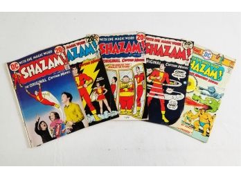 20 Cent 1973 & 1975 DC Comics Shazam! Comic Books: #2, 3, 4, 5, 20