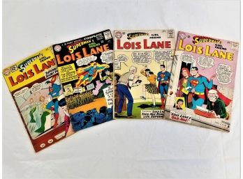 12 Cent DC Comics Superman's Girlfriend Lois Lane Comic Books #30, 40, 41, 62