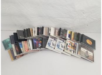 Thirty Six 70's & 80's Classic Rock Music Cd's:Fleetwood Mac, Cold Play, Peter Frampton, Boston,blondie & More